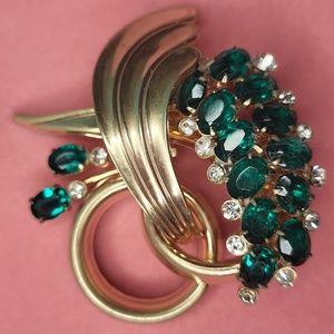 Rhinestone Brooch
